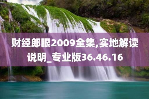 财经郎眼2009全集,实地解读说明_专业版36.46.16