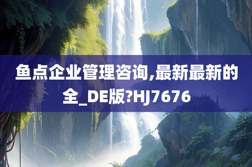 鱼点企业管理咨询,最新最新的全_DE版?HJ7676