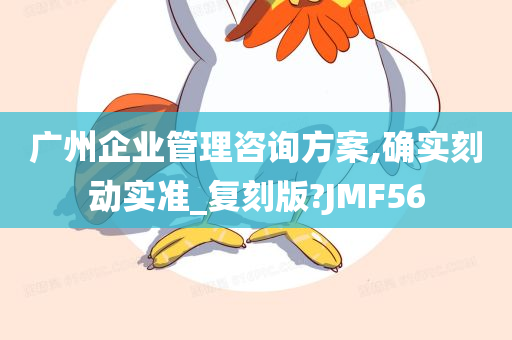 广州企业管理咨询方案,确实刻动实准_复刻版?JMF56