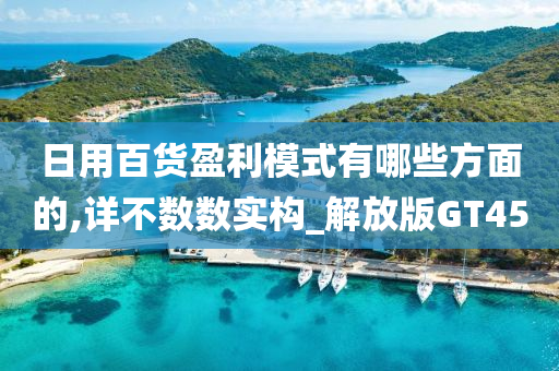 日用百货盈利模式有哪些方面的,详不数数实构_解放版GT45