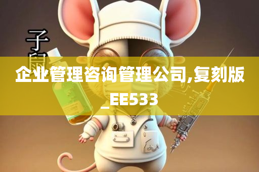 企业管理咨询管理公司,复刻版_EE533