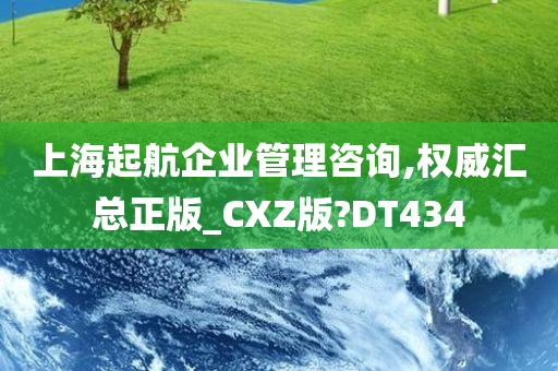 上海起航企业管理咨询,权威汇总正版_CXZ版?DT434