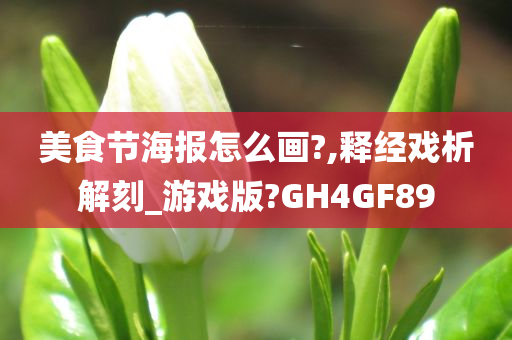 美食节海报怎么画?,释经戏析解刻_游戏版?GH4GF89