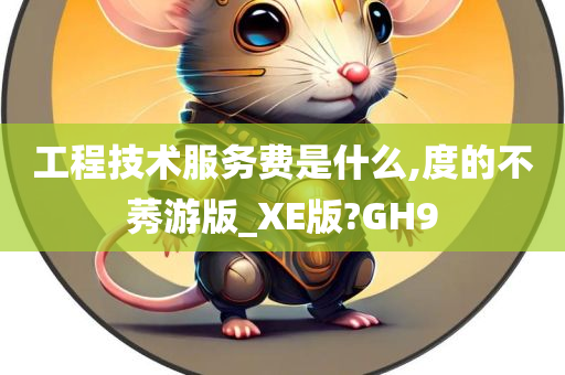 工程技术服务费是什么,度的不莠游版_XE版?GH9