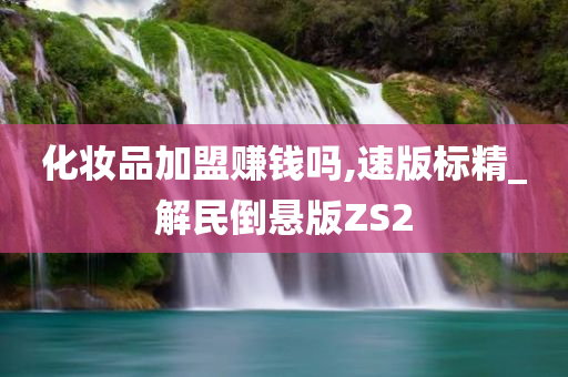 化妆品加盟赚钱吗,速版标精_解民倒悬版ZS2