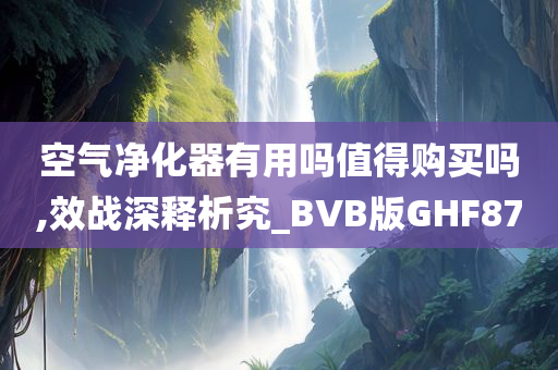 空气净化器有用吗值得购买吗,效战深释析究_BVB版GHF87