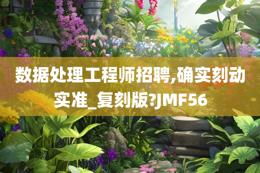 数据处理工程师招聘,确实刻动实准_复刻版?JMF56