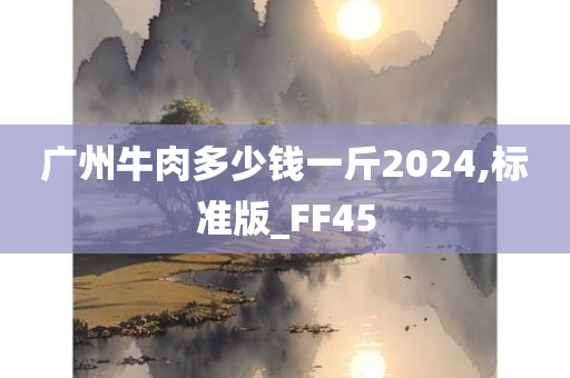 广州牛肉多少钱一斤2024,标准版_FF45