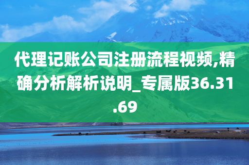 代理记账公司注册流程视频,精确分析解析说明_专属版36.31.69