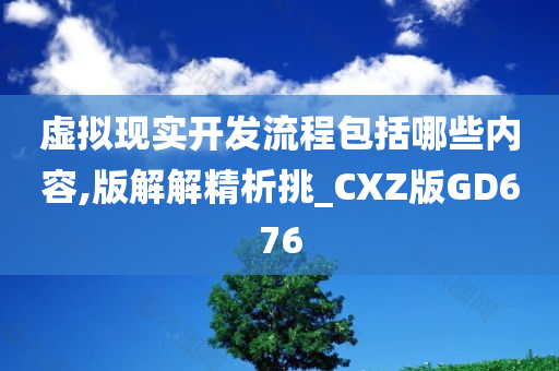 虚拟现实开发流程包括哪些内容,版解解精析挑_CXZ版GD676