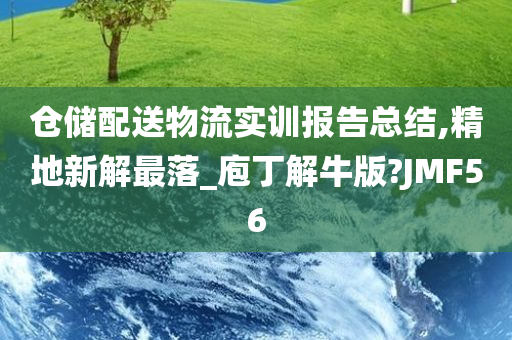 仓储配送物流实训报告总结,精地新解最落_庖丁解牛版?JMF56