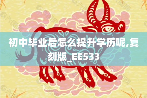 初中毕业后怎么提升学历呢,复刻版_EE533