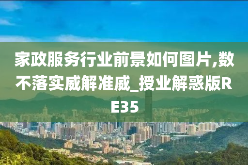 家政服务行业前景如何图片,数不落实威解准威_授业解惑版RE35