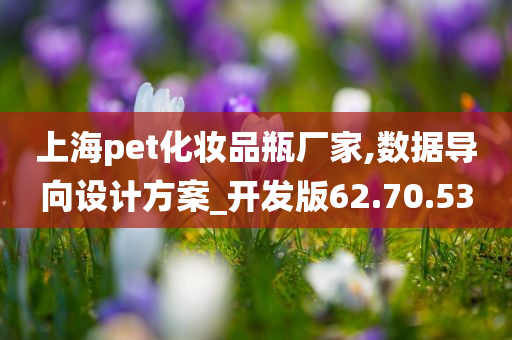 上海pet化妆品瓶厂家,数据导向设计方案_开发版62.70.53