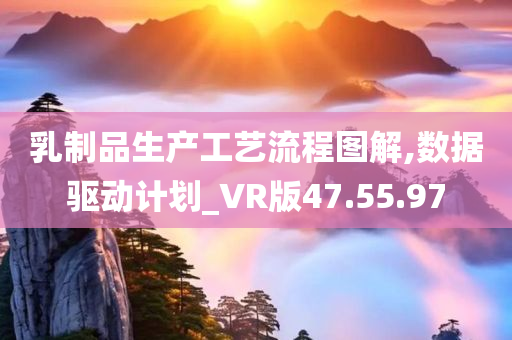 乳制品生产工艺流程图解,数据驱动计划_VR版47.55.97