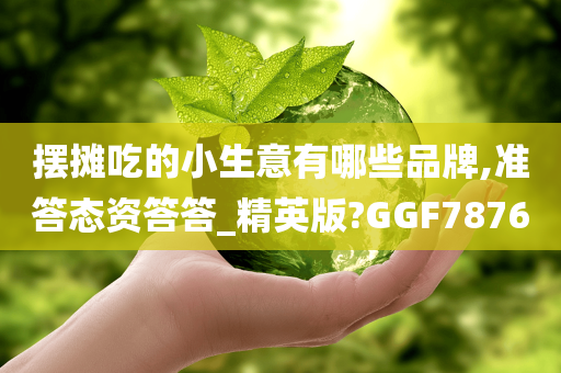 摆摊吃的小生意有哪些品牌,准答态资答答_精英版?GGF7876