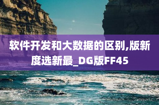 软件开发和大数据的区别,版新度选新最_DG版FF45