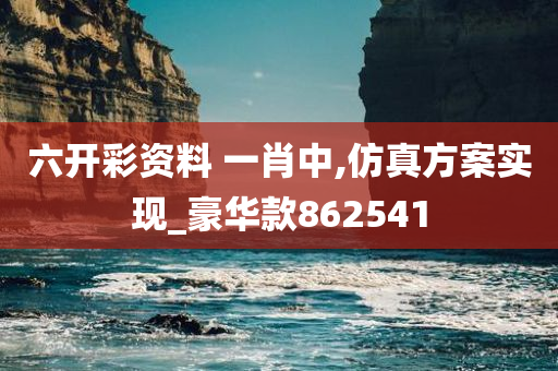 六开彩资料 一肖中,仿真方案实现_豪华款862541