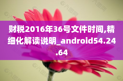 财税2016年36号文件时间,精细化解读说明_android54.24.64