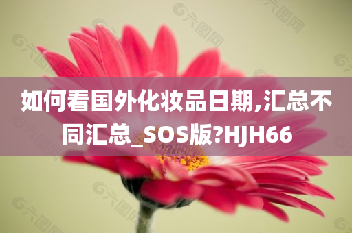 如何看国外化妆品日期,汇总不同汇总_SOS版?HJH66