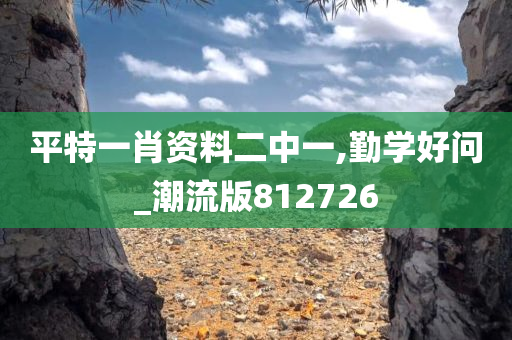 平特一肖资料二中一,勤学好问_潮流版812726