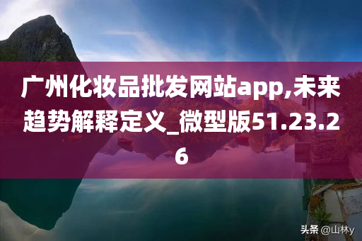 广州化妆品批发网站app,未来趋势解释定义_微型版51.23.26