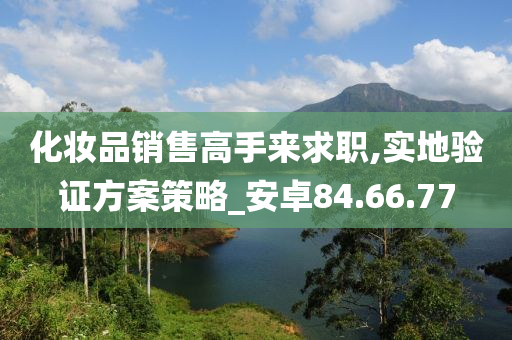 化妆品销售高手来求职,实地验证方案策略_安卓84.66.77