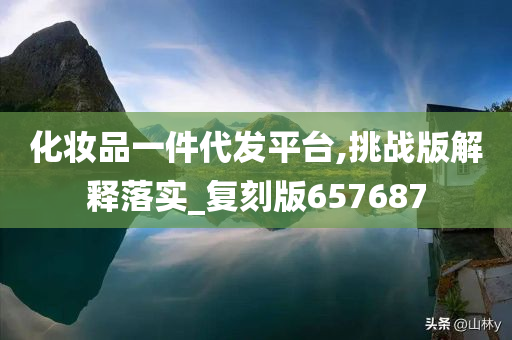 化妆品一件代发平台,挑战版解释落实_复刻版657687