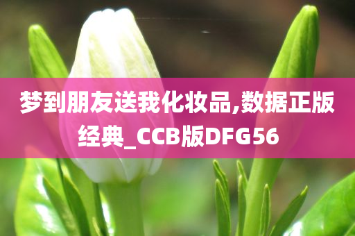 梦到朋友送我化妆品,数据正版经典_CCB版DFG56