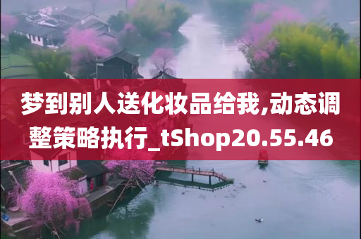 梦到别人送化妆品给我,动态调整策略执行_tShop20.55.46