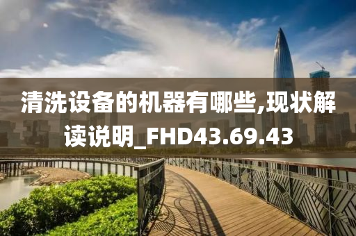 清洗设备的机器有哪些,现状解读说明_FHD43.69.43