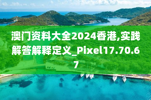 澳门资料大全2024香港,实践解答解释定义_Pixel17.70.67