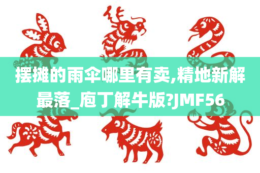 摆摊的雨伞哪里有卖,精地新解最落_庖丁解牛版?JMF56