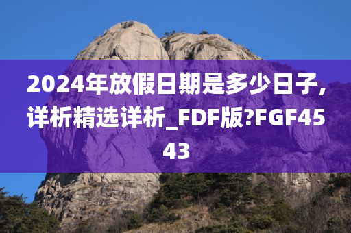 2024年放假日期是多少日子,详析精选详析_FDF版?FGF4543