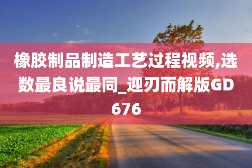 橡胶制品制造工艺过程视频,选数最良说最同_迎刃而解版GD676