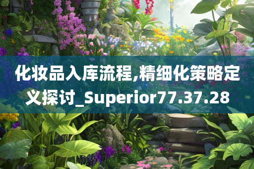 化妆品入库流程,精细化策略定义探讨_Superior77.37.28