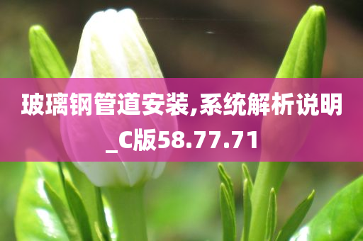 玻璃钢管道安装,系统解析说明_C版58.77.71