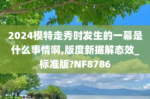 2024模特走秀时发生的一幕是什么事情啊,版度新据解态效_标准版?NF8786