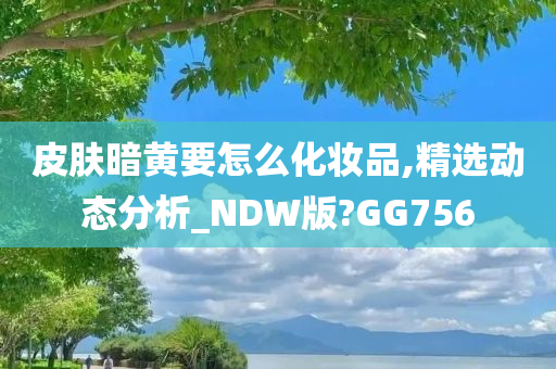 皮肤暗黄要怎么化妆品,精选动态分析_NDW版?GG756