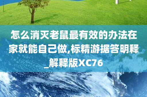 怎么消灭老鼠最有效的办法在家就能自己做,标精游据答明释_解释版XC76