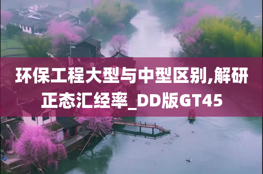 环保工程大型与中型区别,解研正态汇经率_DD版GT45