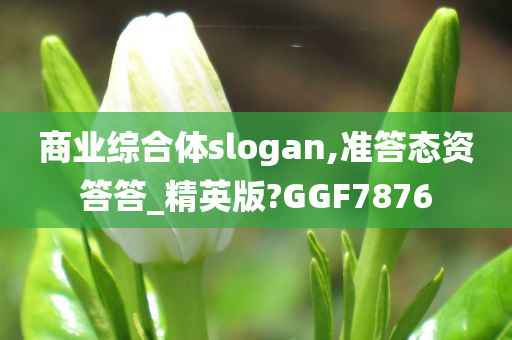 商业综合体slogan,准答态资答答_精英版?GGF7876