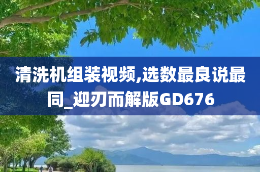 清洗机组装视频,选数最良说最同_迎刃而解版GD676