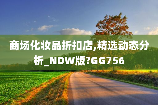 商场化妆品折扣店,精选动态分析_NDW版?GG756