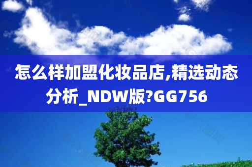 怎么样加盟化妆品店,精选动态分析_NDW版?GG756