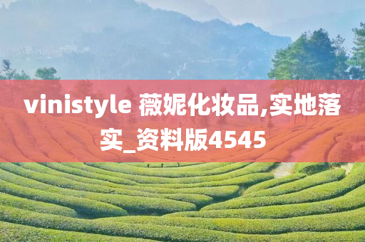 vinistyle 薇妮化妆品,实地落实_资料版4545