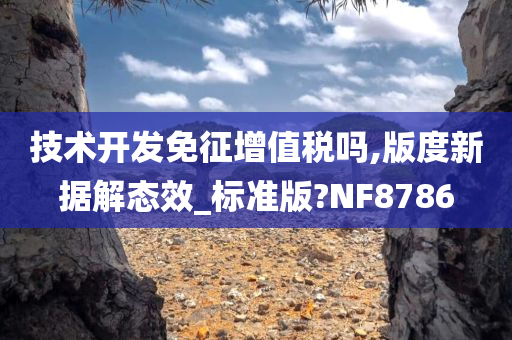 技术开发免征增值税吗,版度新据解态效_标准版?NF8786