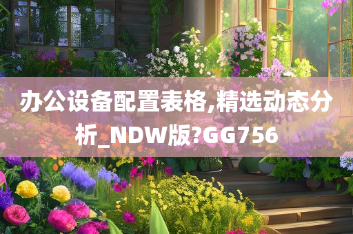 办公设备配置表格,精选动态分析_NDW版?GG756