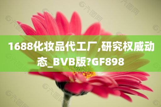 1688化妆品代工厂,研究权威动态_BVB版?GF898