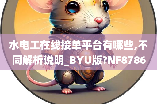 水电工在线接单平台有哪些,不同解析说明_BYU版?NF8786